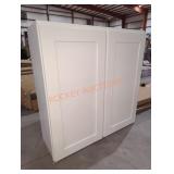 36"Wï¿½12"Dï¿½36"H White Wall Cabinet