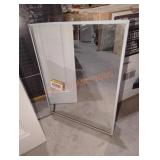 Zenith 16"ï¿½20" Plastic Mirror Medicine Cabinet