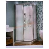 MAAX 32"L x 32"W x 70"H Corner Shower Stall/Kit