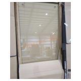 Glass panel 78" x 28" x 3/8"