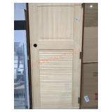 Door unfinished pine 30" x 80"