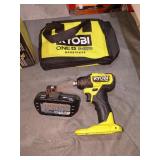 RYOBI Cordless Compact 1/4 in. Impact Driver Kit