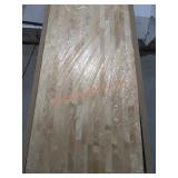 Wooden top 61" L x 30" W