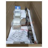 Light fixture, polished chrome