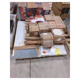 Mixed Tile Flooring Skid Lot