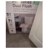 Glacier Bay 2 piece high efficiency toilet