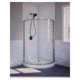 Delta 38"W x 70"H Sliding Framed Corner Shower