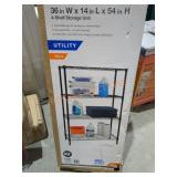 Storage unit 36" W x 14" L x 54" H