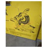 DeWalt 12" double bevel compound miter saw