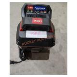 Toro 60v Battery and Charger
