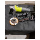 RYOBI 4-1/2" Barrel Grip Angle Grinder Corded