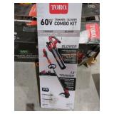 Toro 60v Trimmer Blower Combo Kit 2.0 amp