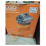 Ridgid 6 gal air compressor