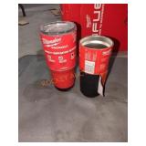 Milwaukee PACKOUT Red 30oz. 20oz black Tumblers