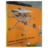 RIDGID 10" Portable Table Saw 15 Amp