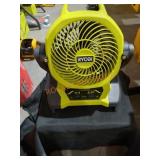 RYOBI 18V 7.5" Bucket Top Misting Fan
