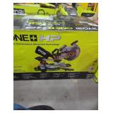 Ryobi 18v 10" sliding compound miter saw kit