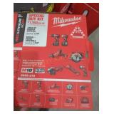Milwaukee M18 7 tool combo with battery & charger