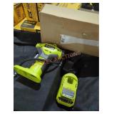 Ryobi 18v inflator and charger