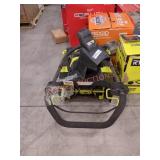RYOBI 18"  Cordless Electric Snow blower;