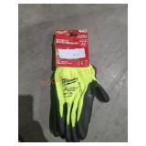 Milwaukee High Visibility Dipped Gloves
