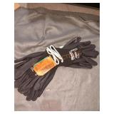 Milwaukee L  Black Dipped Work Gloves (3-Pack)