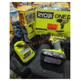 Ryobi 18v 1/2" drill/driver+ 1.5 ah battery &