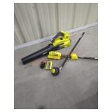 Ryobi 40v Cordless String Trimmer & Blower Kit