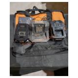 RIDGID 18v 4.0Ah & 6.0Ah Max Output starter kit