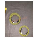 RYOBI 4 ft. and 10 ft. Nylon Lightning USB-A