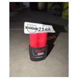 Milwaukee M12 2Ah Li-Ion Battery
