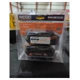 2 Ridgid 18v 2 ah batteries