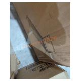 Metal platform twin bed frame with headboard
