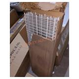 Everbilt 3 ft. Adjustable Shoe Shelf Kit 4pack