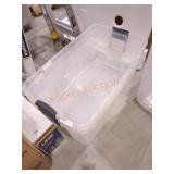 (3) Sterilite 116 Qt. Ultra Storage Box no lids