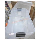 (2) Sterilite 116 Qt. Ultra Storage Box no lids