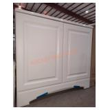 36"Wï¿½18.5"Dï¿½33"H White Bathroom Vanity
