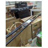 3 boxes of curtain rods