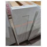 9" W x 25" D x 35" H white cabinet base