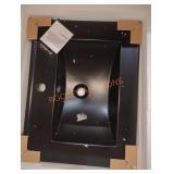 Swiss Madison 24"ï¿½18.5" Black Bathroom Sink