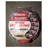 Diablo 50pc 5" Sandpaper Discs