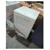 30" x 18" wall white cabinet