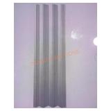 Spectrum 48"x 80" Vinyl White Accordion Door