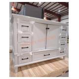 49"Wï¿½22"Dï¿½35"H Gray Bathroom Vanity