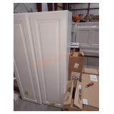 12"Wï¿½12"Dï¿½42"H White Wall Cabinet