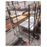 35"Wï¿½53"H 4-Tier Metal Wire Storage Unit