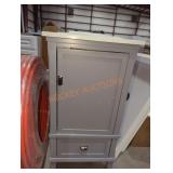 18"Wï¿½18.5"Dï¿½34.H Gray Bathroom Vanity