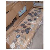 Metal Leaf & Branch Wall Art