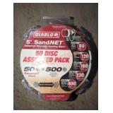 Diablo 50pc 5" Sandpaper Discs