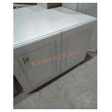 36" x 24" x 24" white wall cabinet